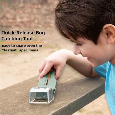 quick-release bug catching tool